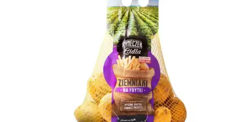 Ziemniaki na frytki z Ryneczku Lidla. Idealne do przygotowania chrupiących frytek. Produkt polski.