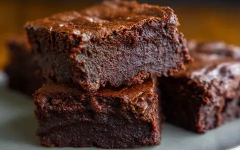 Puszyste brownie z airfryer, idealne na szybki deser. Czekoladowe, wilgotne i pyszne.