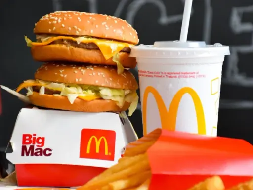 Dwa Big Maci, frytki i napój. Zastanawiasz się, ile kcal ma burger z burgerowni?