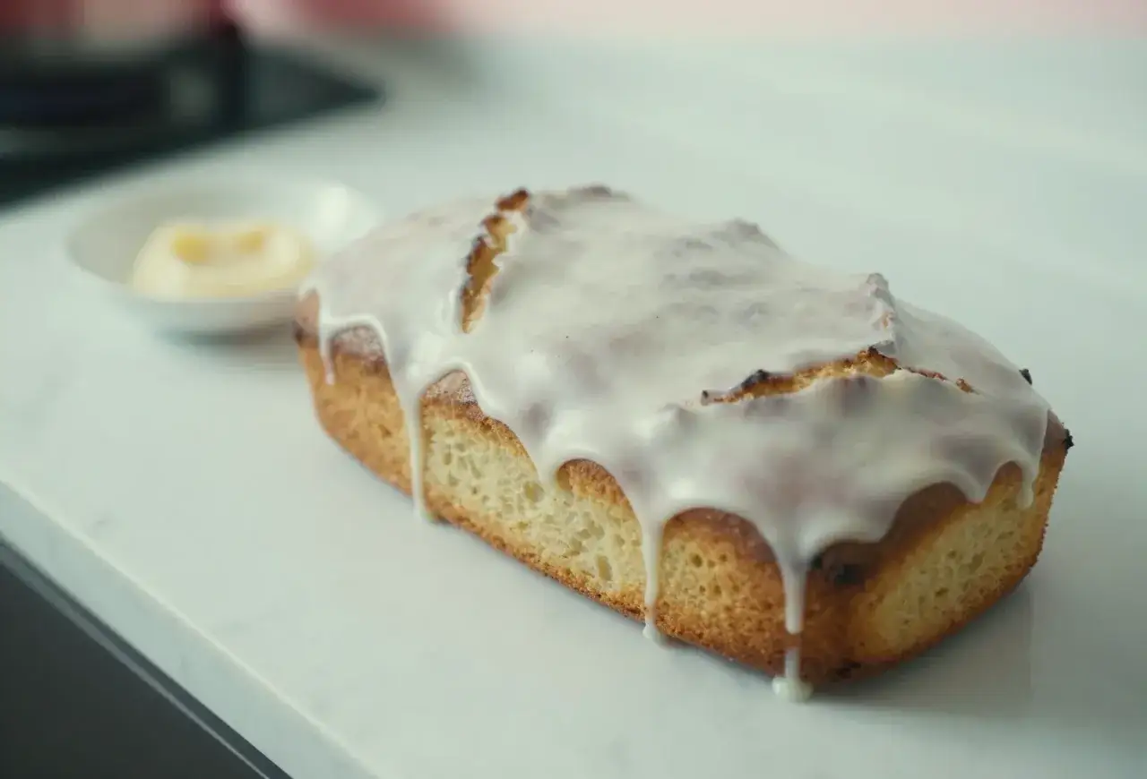 Najłatwiejsza babka drożdżowa z lukrem, pachnąca domem. Idealna na szybkie śniadanie lub deser.