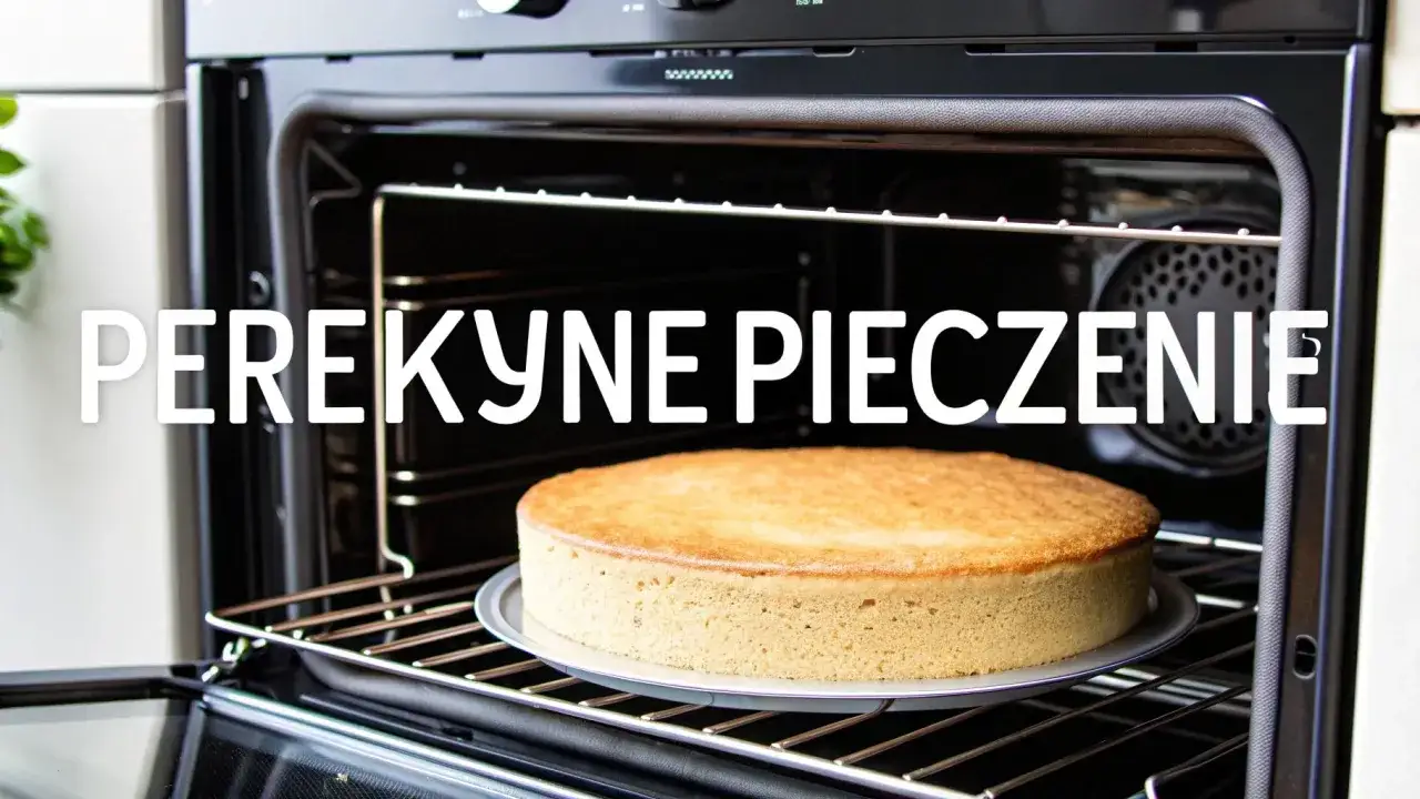 Idealnie wypieczony biszkopt w piekarniku. Ile piec biszkopt? Ten wygląda na gotowy!